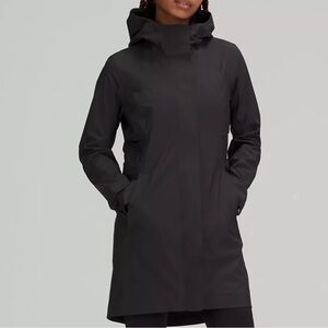 lululemon athletica Charcoal Hooded Ski Jacket